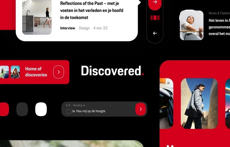 Editorial platform for a media brand